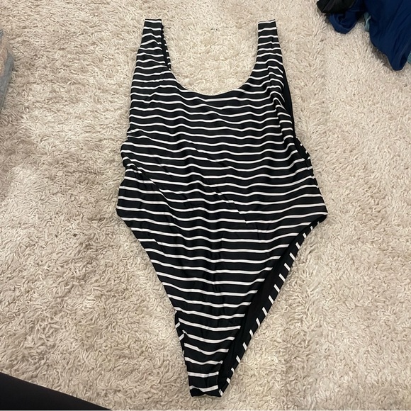SOLD Aerie Striped One Piece - Picture 3 of 4